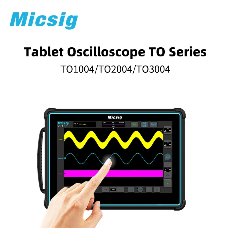 Signal Generator Spectrum Analyzer - Micsig TO1004 TO2004 TO3004 راسم الذبذبات