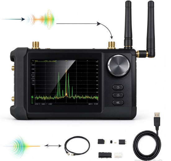 جهاز تحليل الطيف متعدد الوظائف - مراجعة Signal Generator Spectrum Analyzer وسعره