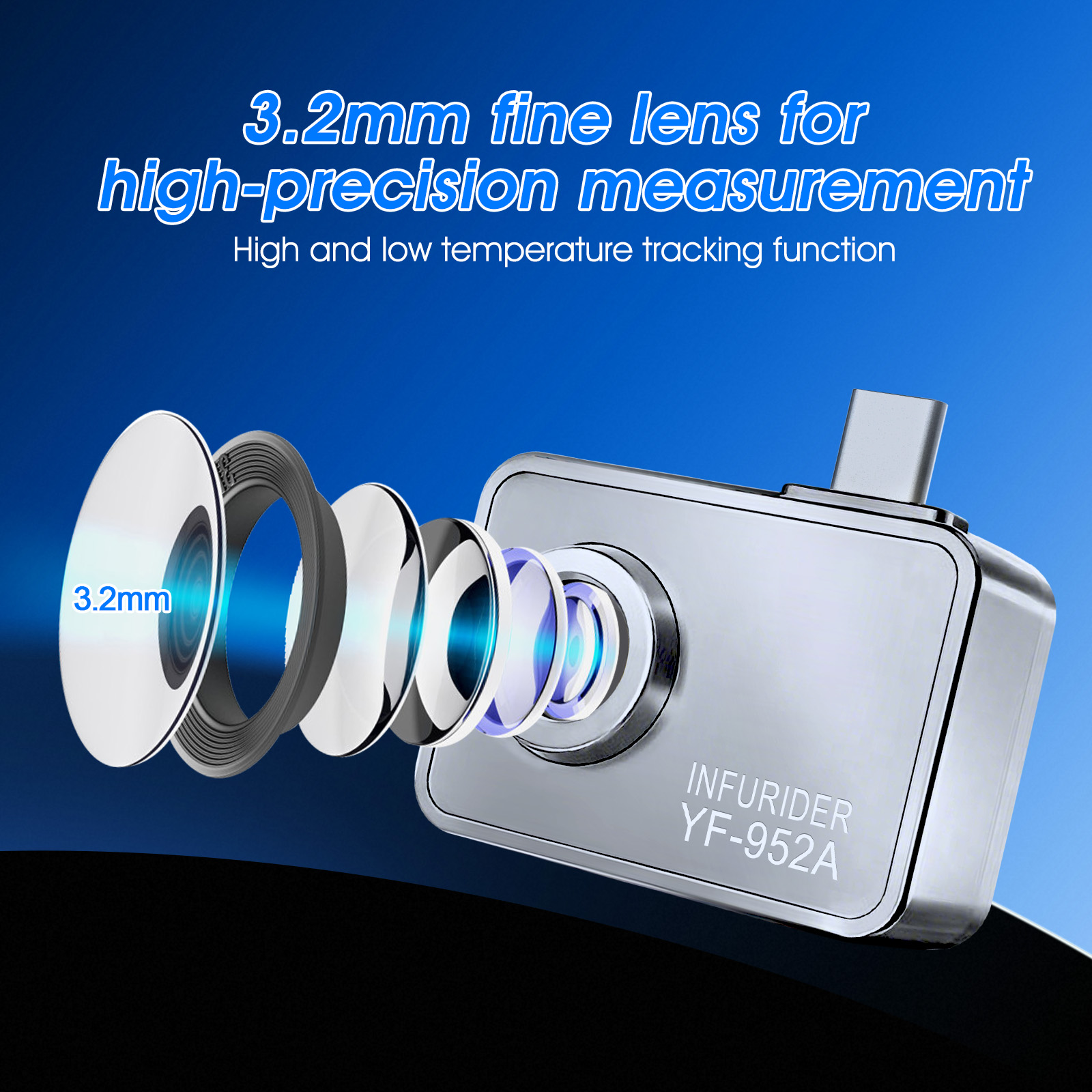 كاميرا حرارية، دقة الأشعة تحت  - مراجعة Thermal Imaging Camera Pcb Repair وسعره